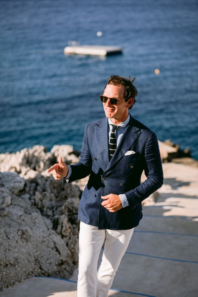 Attire for a destination Wedding in Amalfi Coast 