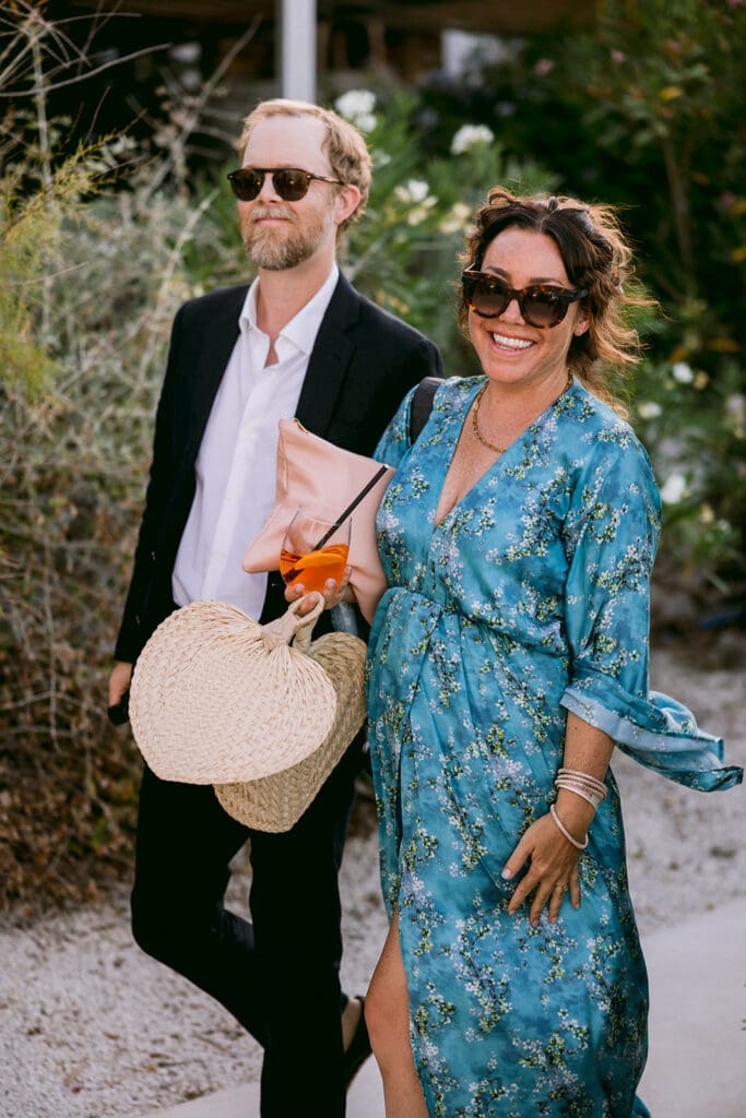 Destination wedding guest attire in Amalfi 
