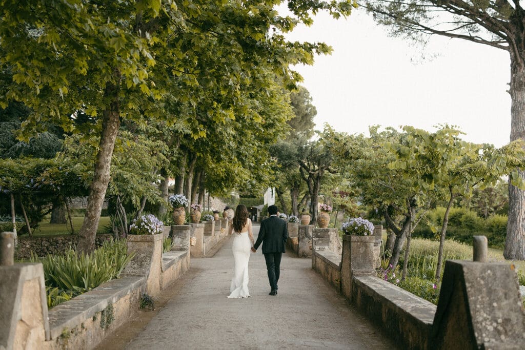 couple enjoying their destination wedding in Europe